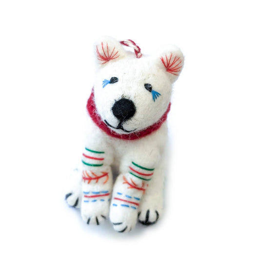 Nita The Polar Bear Eco Ornaments/Fresheners