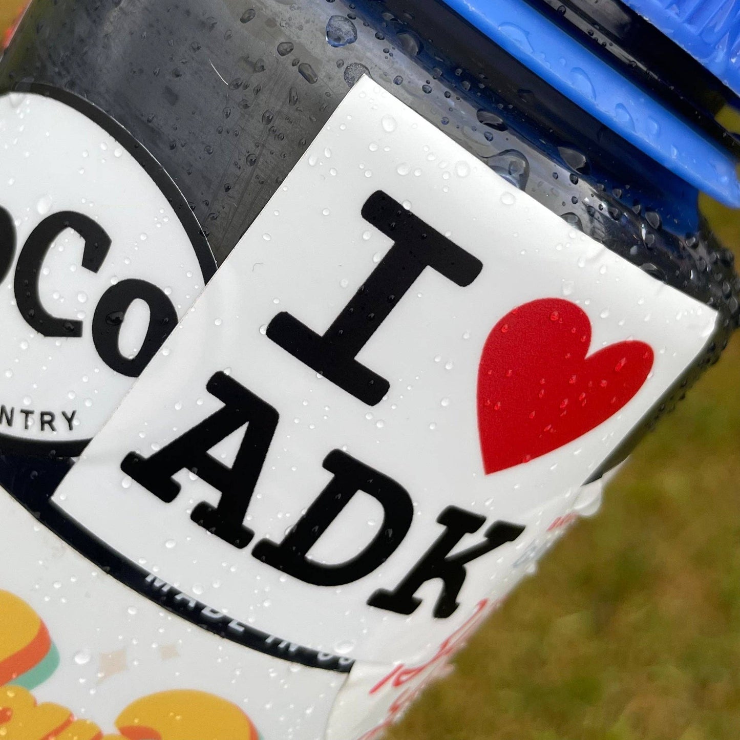 I Heart ADK Sticker