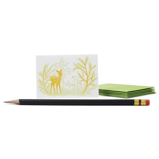 Mini Deer Enclosure Card