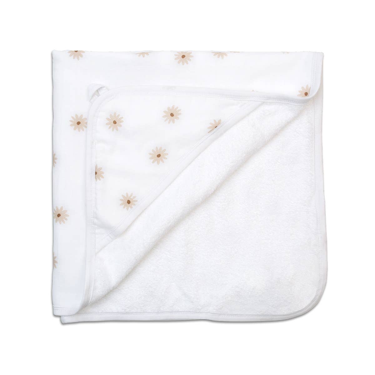 Hooded Towel - Daisies