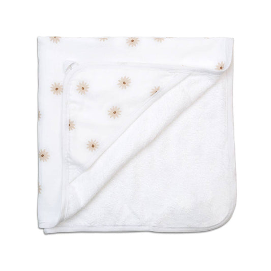 Hooded Towel - Daisies