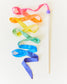 Rainbow Silk & Wood Streamer - Wand for Pretend Play