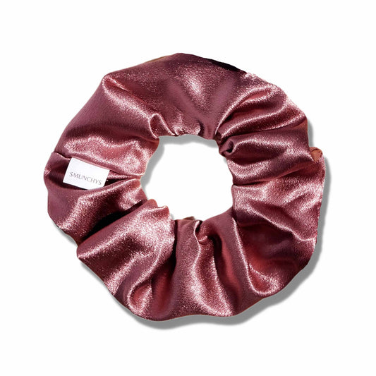 Deep Pink Zipper Scrunchie