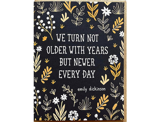 Dickinson Birthday Card