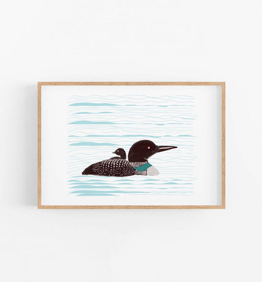 Loon Art Print