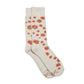 Socks that Stop Violence Against Women (Orange Flowers): Small
