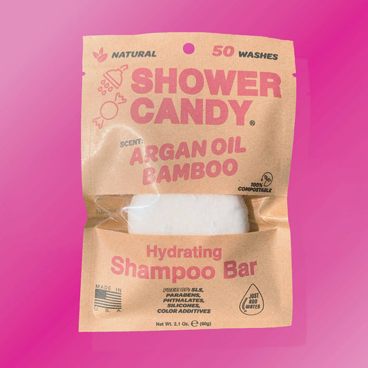 Argan Oil Bamboo Shampoo Bar for Healthy Hair