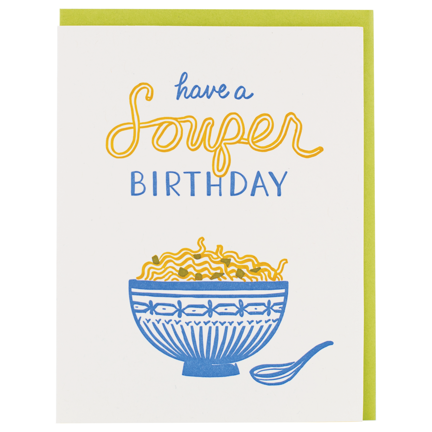 Soup Birthday Card