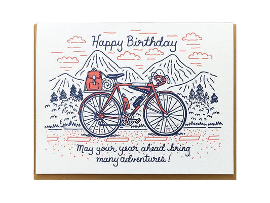 Birthday Bicycle Card