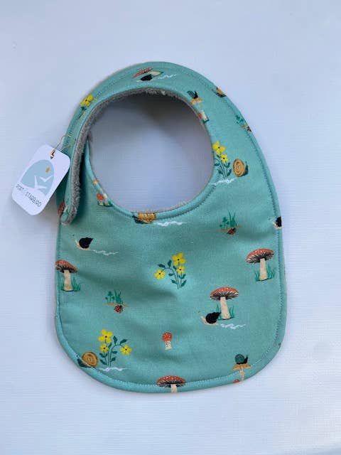 Mushroom Friends bib