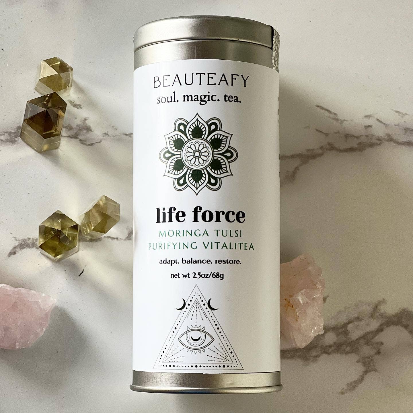 Life Force Organic Tea - moringa tulsi turmeric ginger