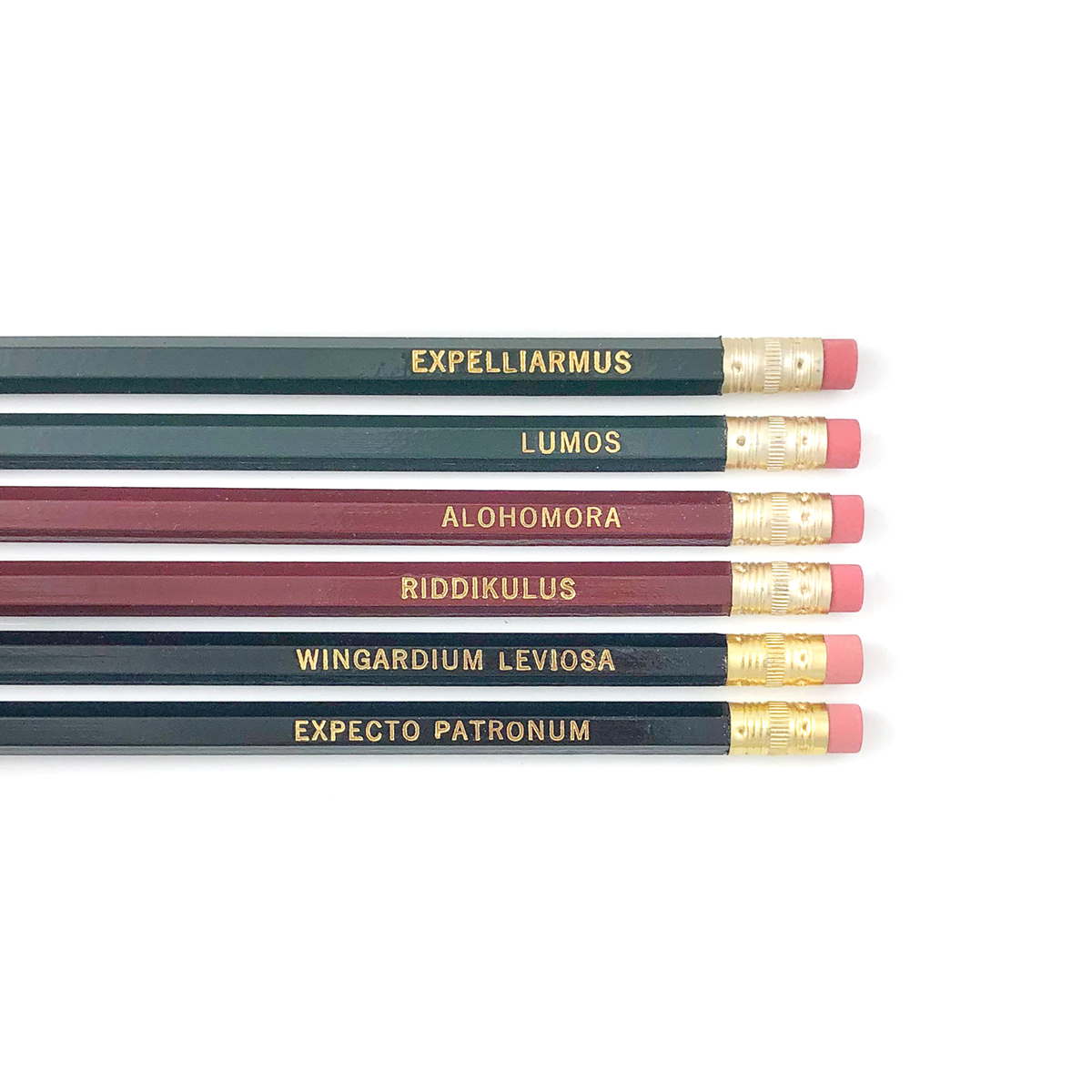 Wizard Spells Set Of 6 Pencils