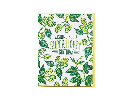 Hoppy Birthday Card