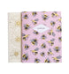 Bees and Gold Flowers Notebook Pack
